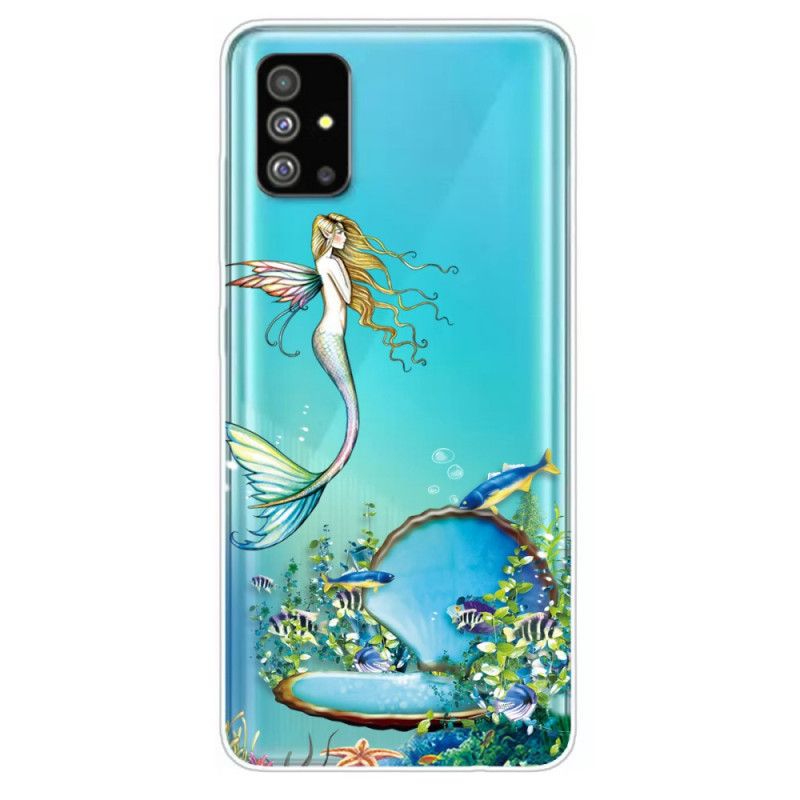 Hoesje voor Samsung Galaxy S20 Blauwe Sirene