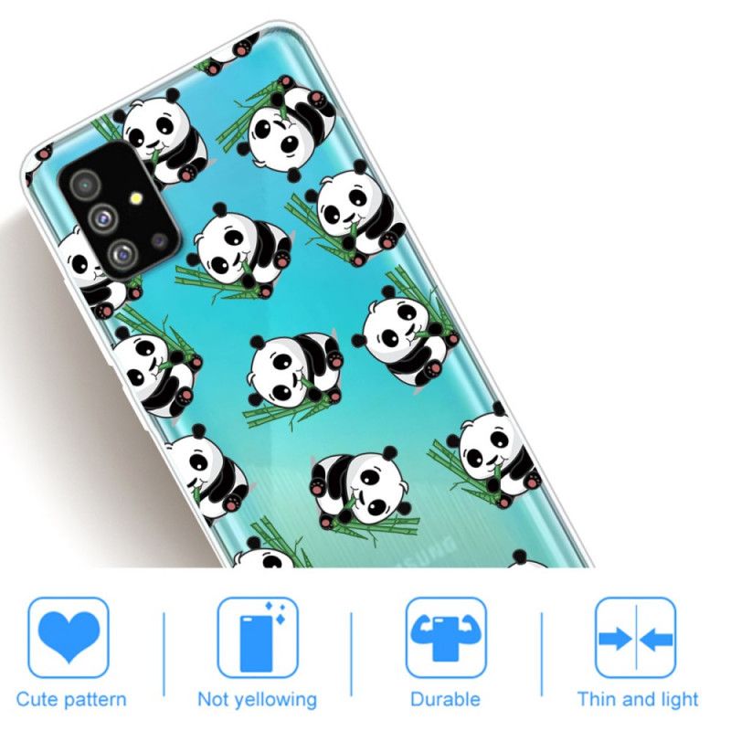 Hoesje voor Samsung Galaxy S20 Kleine Panda'S
