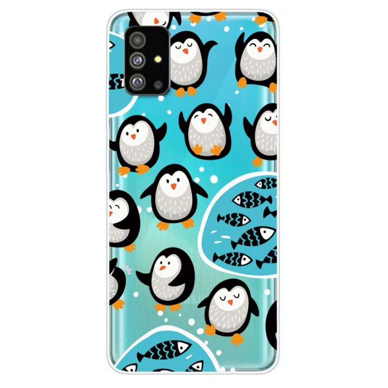 Hoesje voor Samsung Galaxy S20 Pinguïns En Vissen