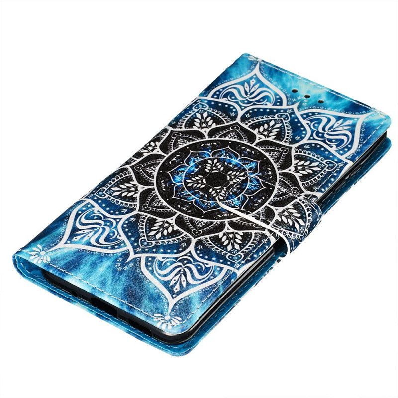 Leren Hoesje Samsung Galaxy S20 Telefoonhoesje Mandala In De Lucht