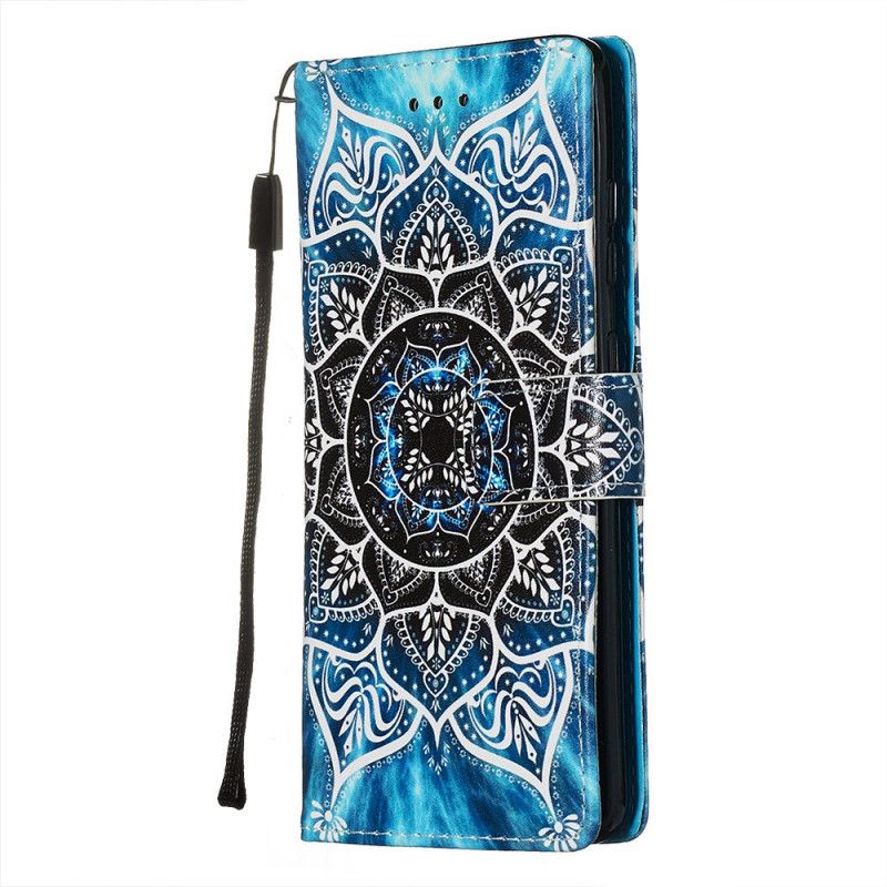 Leren Hoesje Samsung Galaxy S20 Telefoonhoesje Mandala In De Lucht