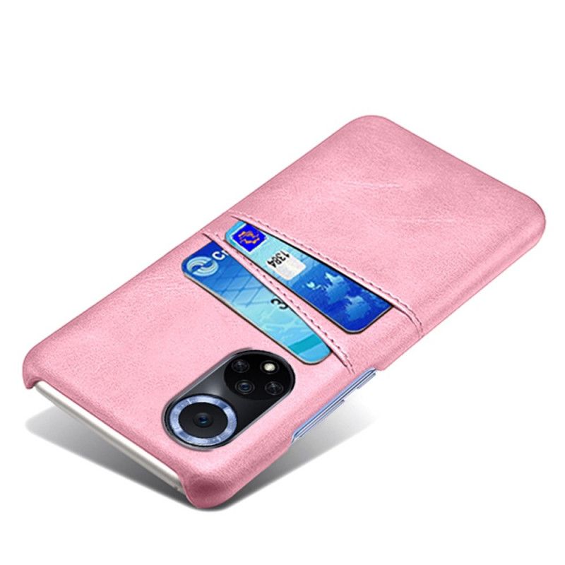Cover Hoesje Huawei Nova 9 Pro / Honor 50 Pro Telefoonhoesje Ksq Kaarthouder