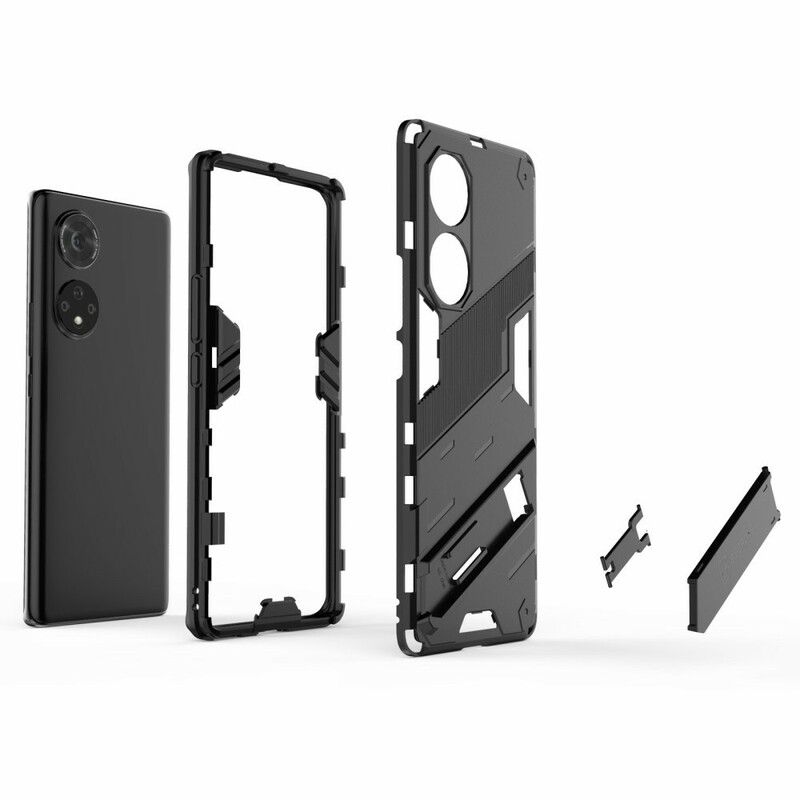 Cover Hoesje Huawei Nova 9 Pro / Honor 50 Pro Telefoonhoesje Twee Handsfree Posities