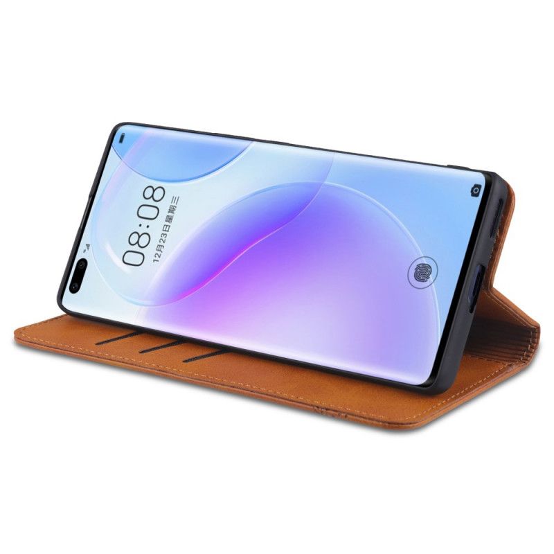 Folio-hoesje Huawei Nova 9 Pro / Honor 50 Pro Azns Lederen Stijl Bescherming Hoesje