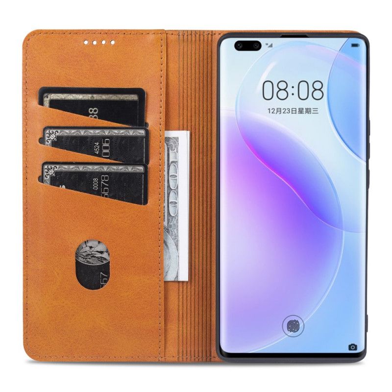 Folio-hoesje Huawei Nova 9 Pro / Honor 50 Pro Azns Lederen Stijl Bescherming Hoesje