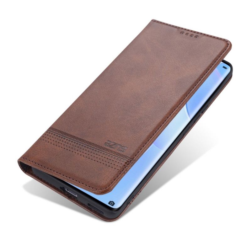Folio-hoesje Huawei Nova 9 Pro / Honor 50 Pro Azns Lederen Stijl Bescherming Hoesje
