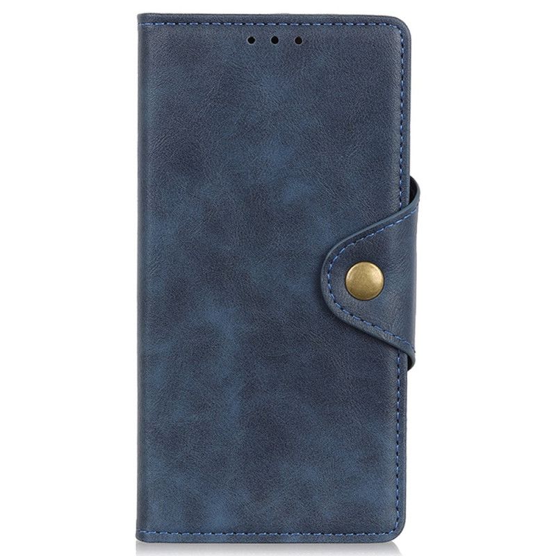 Folio-hoesje Huawei Nova 9 Pro / Honor 50 Pro Telefoonhoesje Vintage Kunstleer En Knoop