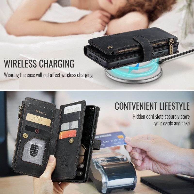 Bescherming Hoesje Google Pixel 10 Pro Xl Caseme Suède-effect