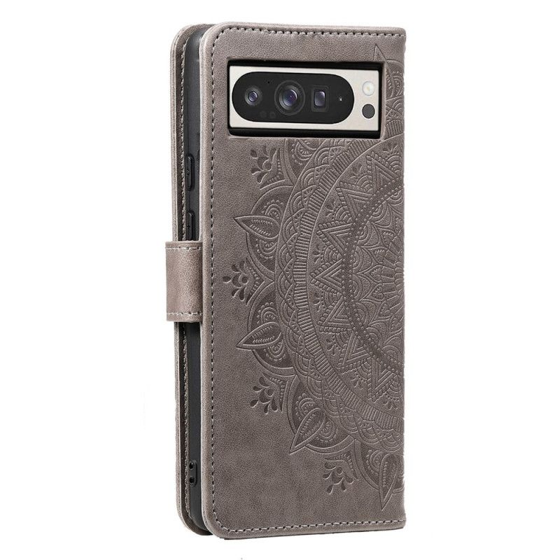 Flip Case Leren Google Pixel 10 Pro Xl Mandala Zon