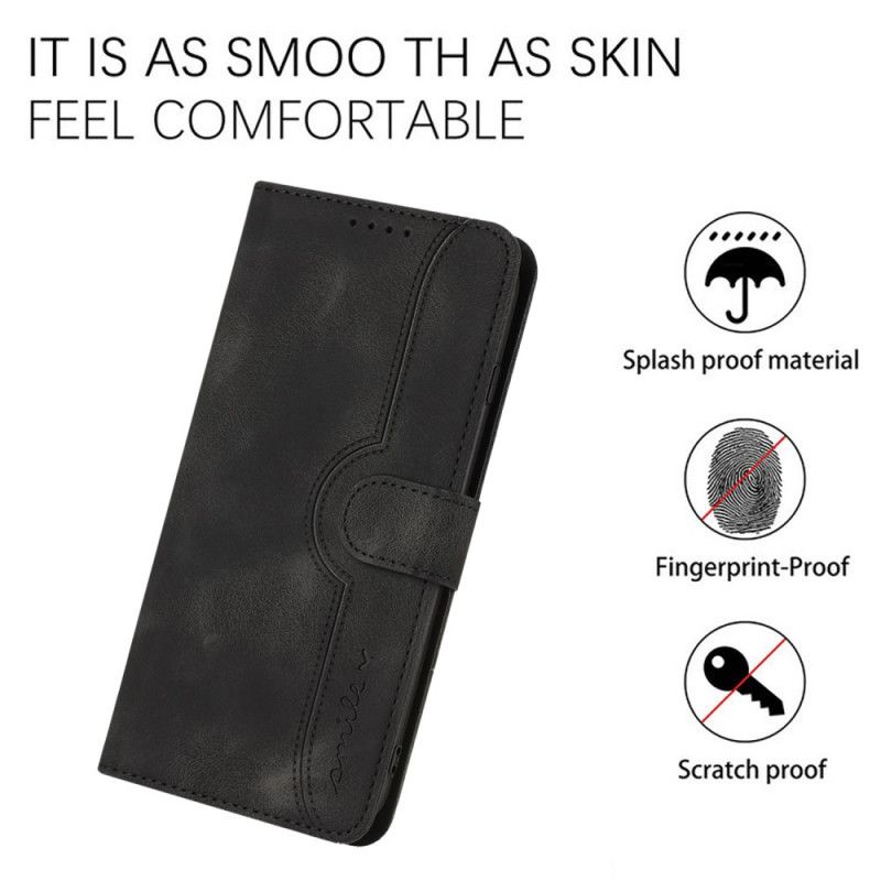 Flip Case Leren Google Pixel 10 Pro Xl Smile