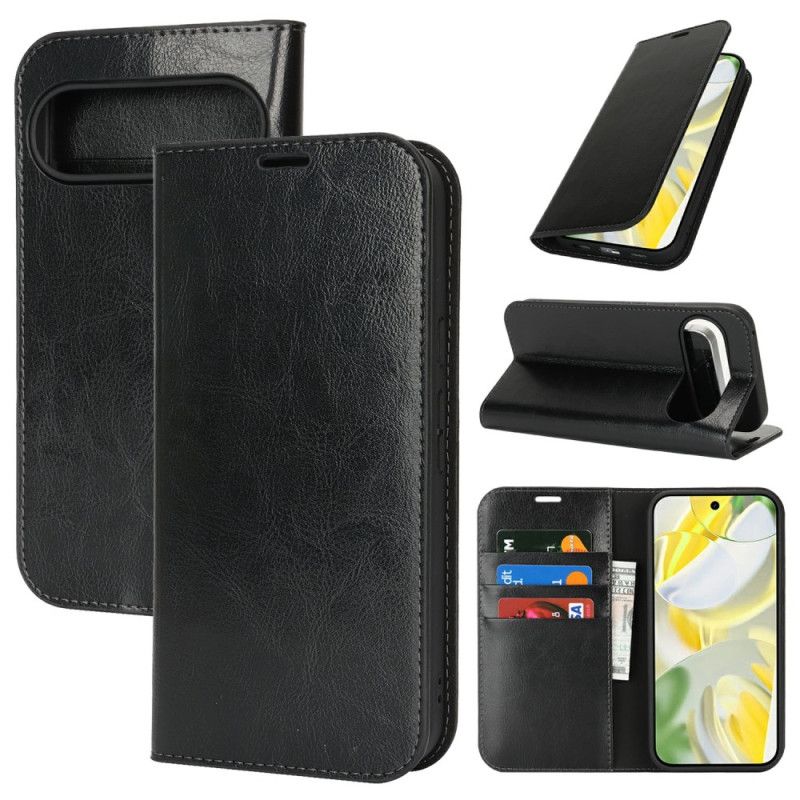 Folio-hoesje Google Pixel 10 Pro Xl Leren Portemonnee