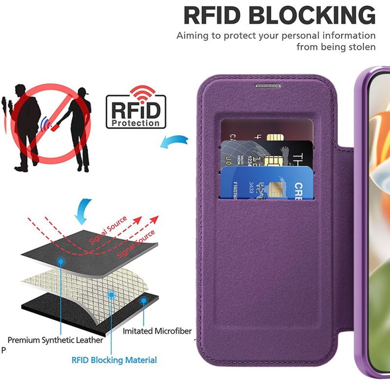 Folio-hoesje Google Pixel 10 Pro Xl Magsafe-compatibel Gewatteerd