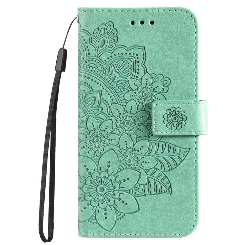 Folio-hoesje Google Pixel 10 Pro Xl Telefoonhoesje Mandala-print Met Bandje
