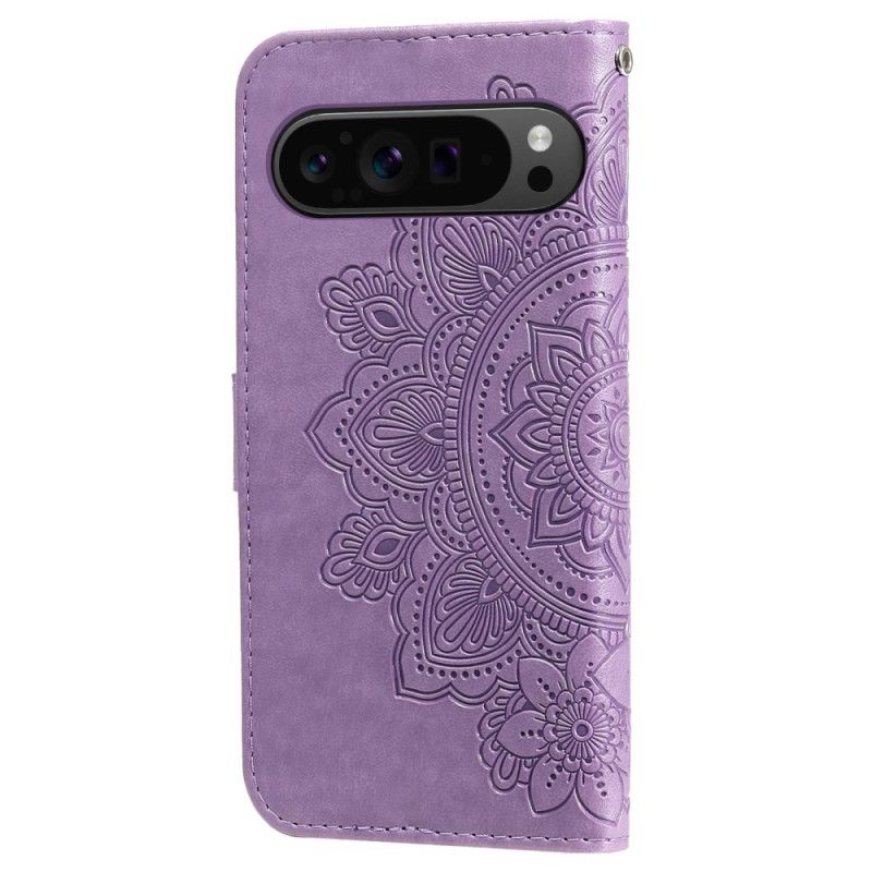 Folio-hoesje Google Pixel 10 Pro Xl Telefoonhoesje Mandala-print Met Bandje