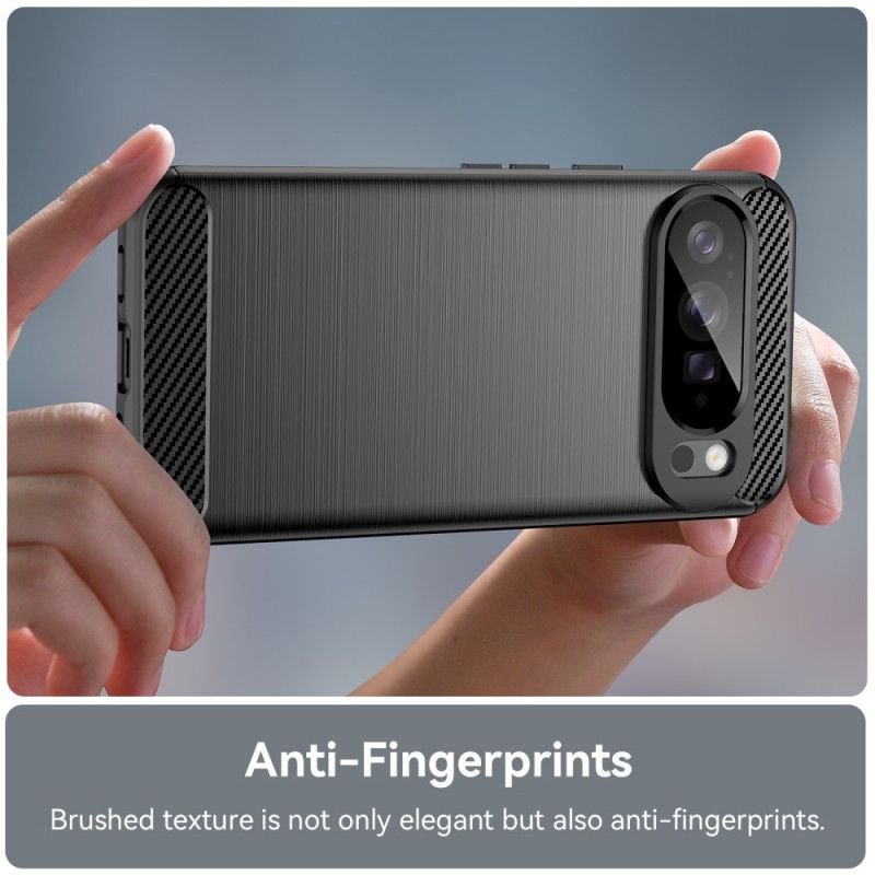 Hoesje Google Pixel 10 Pro Xl Geborsteld Koolstofvezel