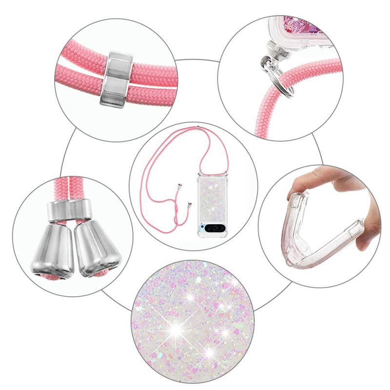 Hoesje Google Pixel 10 Pro Xl Glitter Bescherming Hoesje