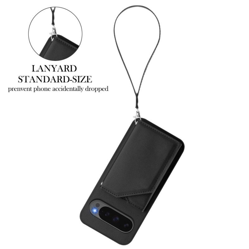 Hoesje Google Pixel 10 Pro Xl Kaarthouder En Bandje