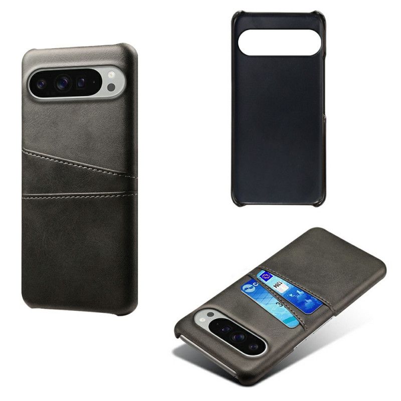 Hoesje Google Pixel 10 Pro Xl Kaarthouder Met Lederlook Bescherming Hoesje