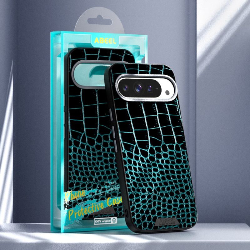 Hoesje Google Pixel 10 Pro Xl Magsafe-compatibel Croco Abeel Bescherming Hoesje