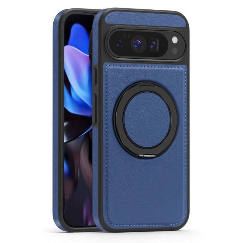 Hoesje Google Pixel 10 Pro Xl Magsafe-compatibele Ringhouder Suède-effect