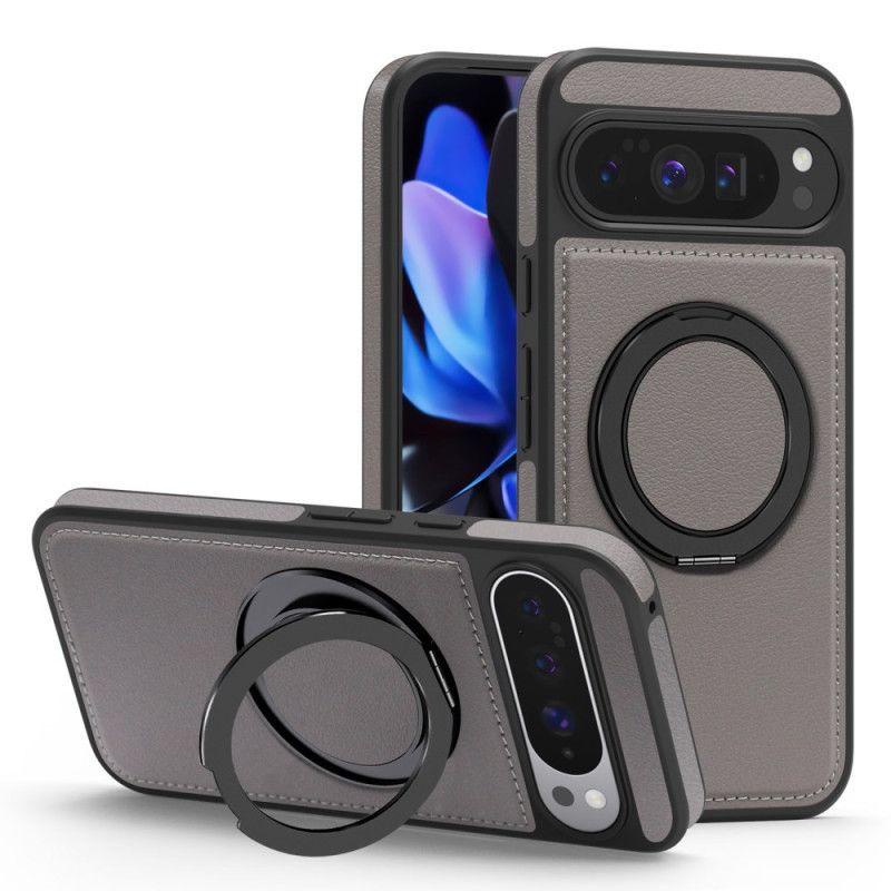 Hoesje Google Pixel 10 Pro Xl Magsafe-compatibele Ringhouder Suède-effect