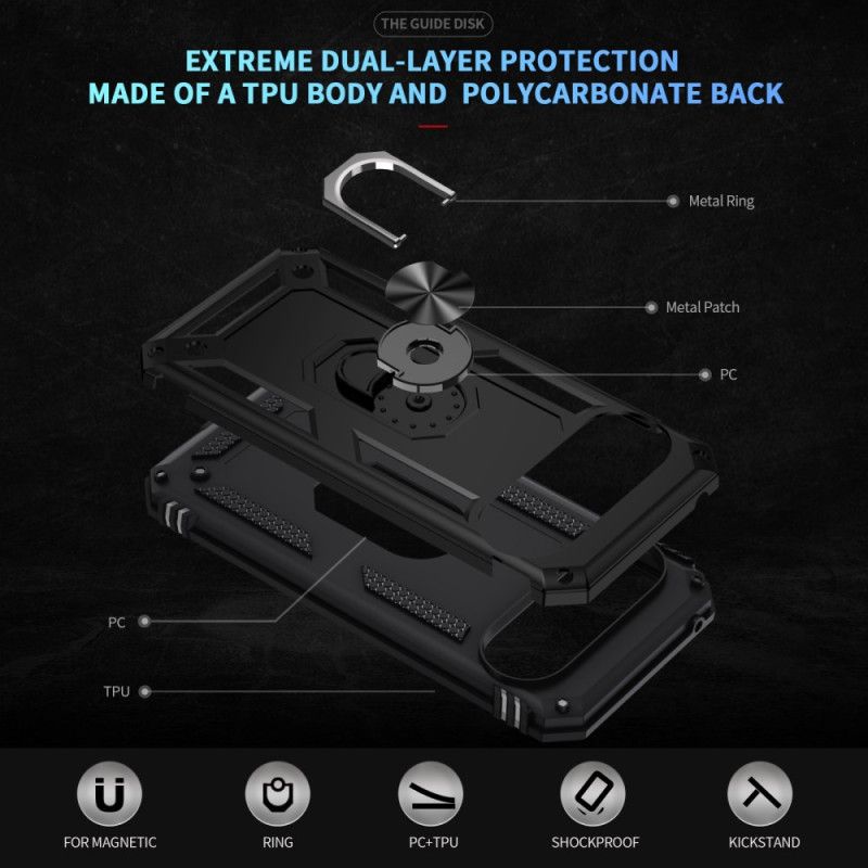 Hoesje Google Pixel 10 Pro Xl Ultra Duurzaam Met Ringhouder Bescherming Hoesje