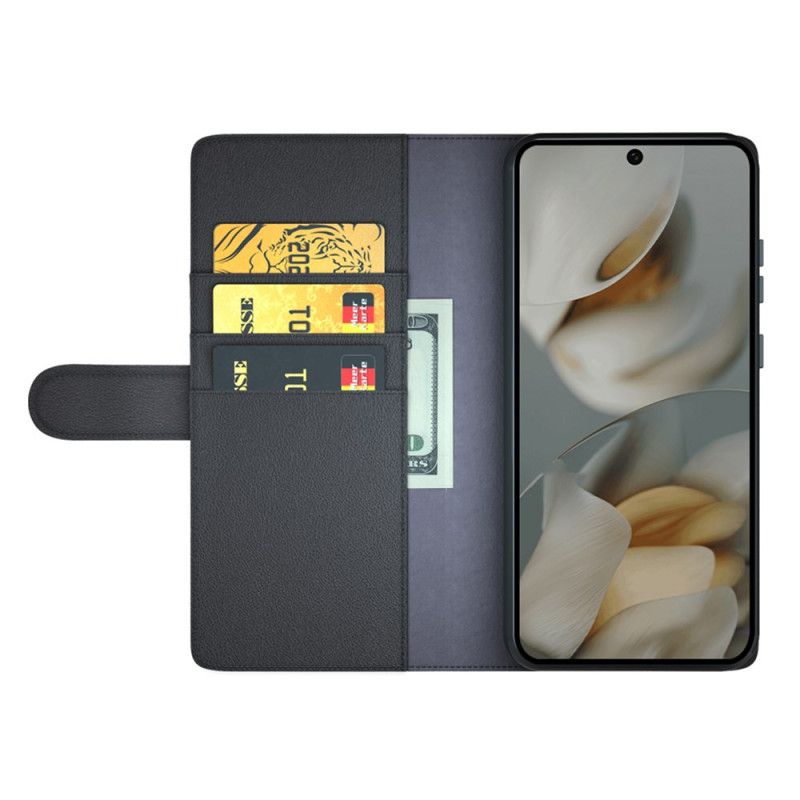 Leren Hoesje Google Pixel 10 Pro Xl Echt Leer Bescherming Hoesje