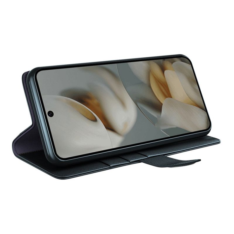 Leren Hoesje Google Pixel 10 Pro Xl Echt Leer Bescherming Hoesje