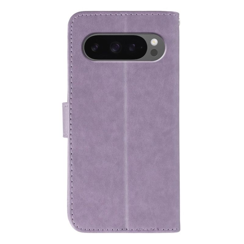 Leren Hoesje Voor Google Pixel 10 Pro Xl Leerlook Met Bandje