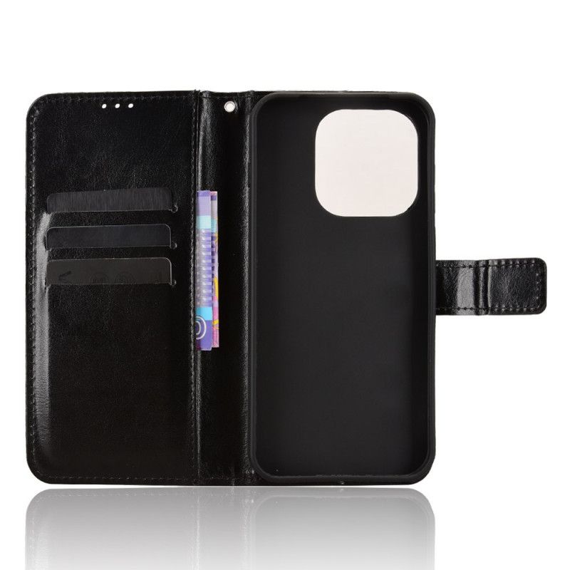 Bescherming Hoesje Oneplus 15 Opvallend Imitatieleer