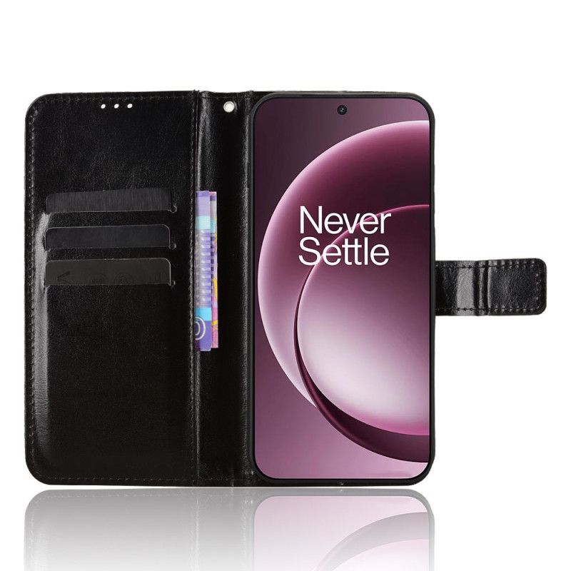 Bescherming Hoesje Oneplus 15 Opvallend Imitatieleer