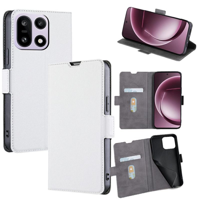 Flip Case Leren Oneplus 15 Slim Fit