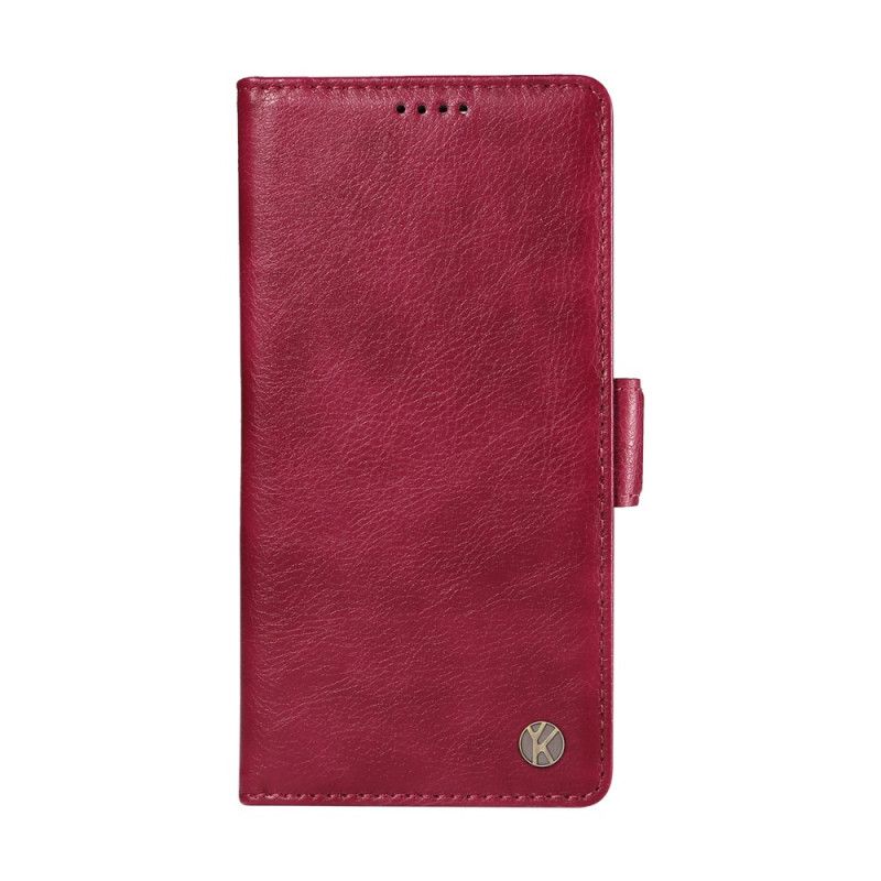 Flip Case Leren Oneplus 15 Vintage Yikatu