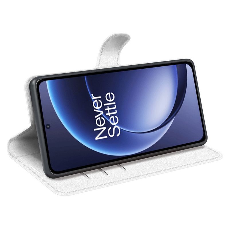 Folio-hoesje Oneplus 15 Telefoonhoesje Kunstleer Lychee