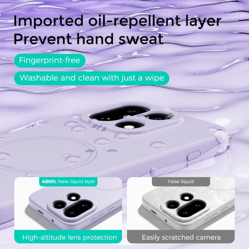 Hoesje Oneplus 15 Magsafe Vloeibare Siliconen Abeel Bescherming Hoesje