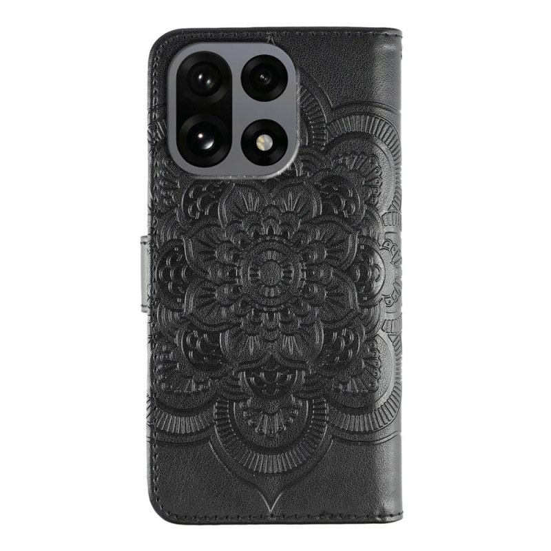 Leren Hoesje Oneplus 15 Bedrukt Mandala-patroon Bescherming Hoesje
