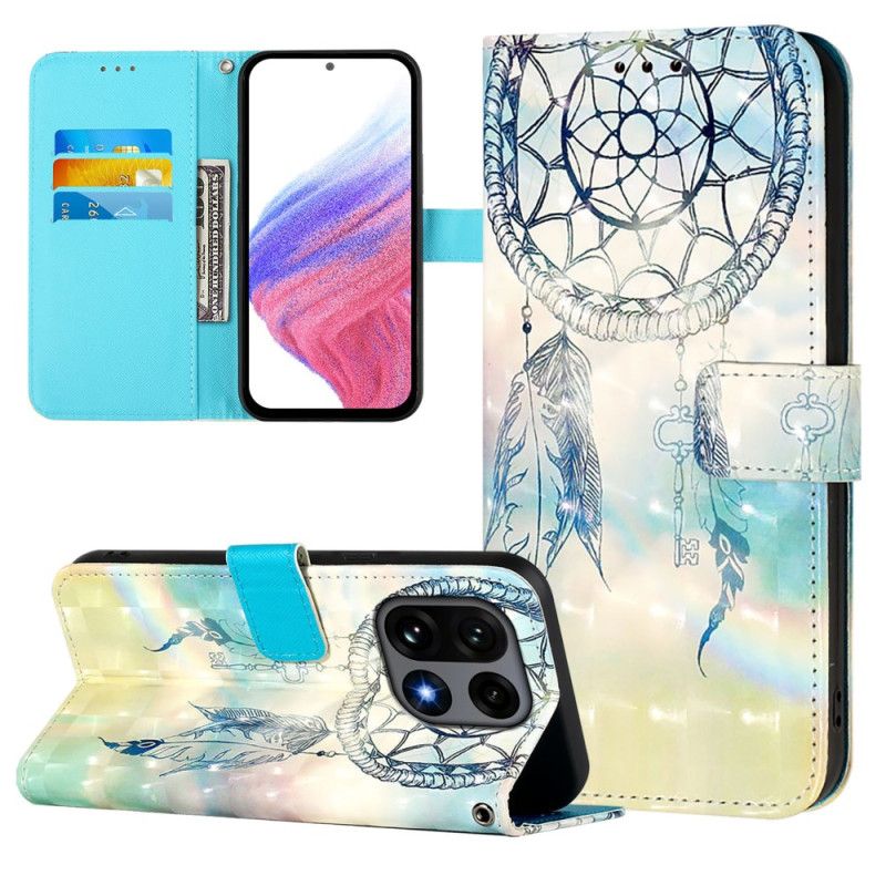 Leren Hoesje Oneplus 15 Dromenvanger Bescherming Hoesje
