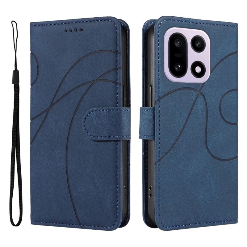 Leren Hoesje Voor Oneplus 15 Ripple