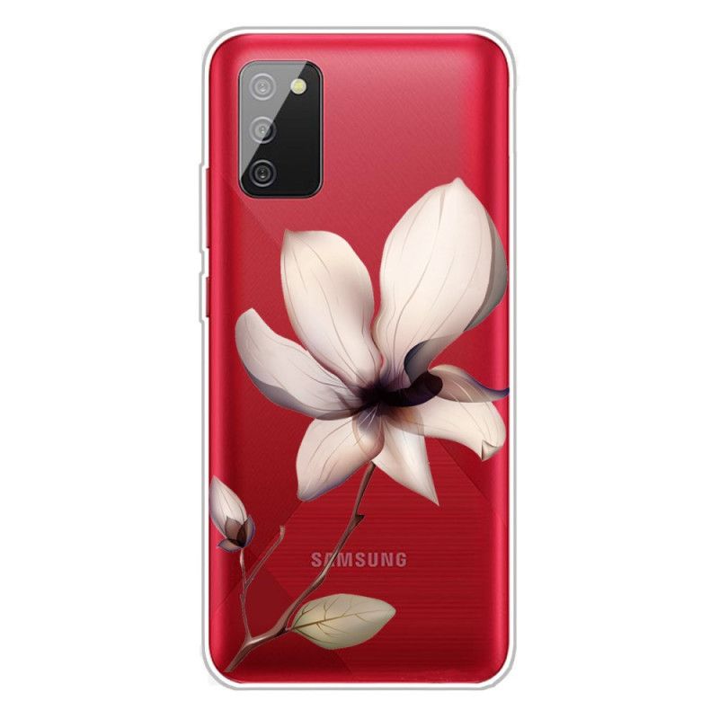 Case Hoesje Samsung Galaxy A02s Telefoonhoesje Premium Bloemen