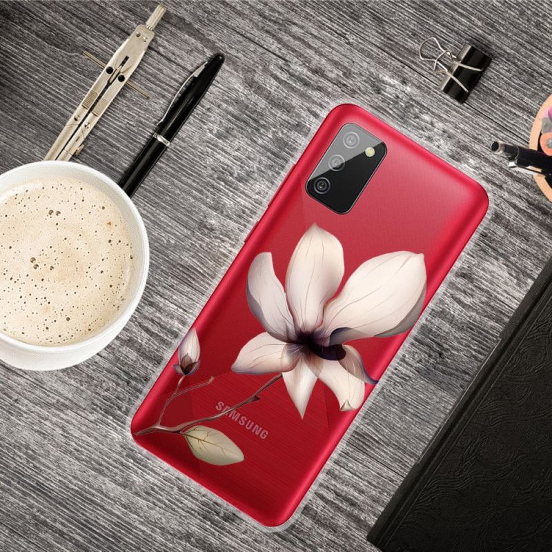 Case Hoesje Samsung Galaxy A02s Telefoonhoesje Premium Bloemen