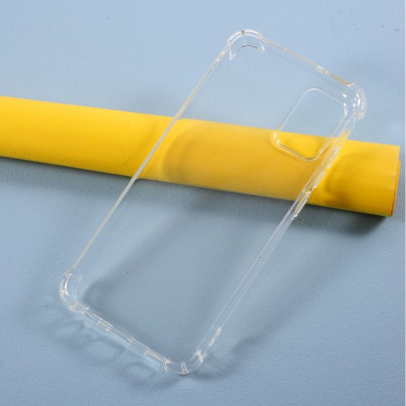 Case Hoesje Samsung Galaxy A02s Telefoonhoesje Transparant Versterkte Hoeken