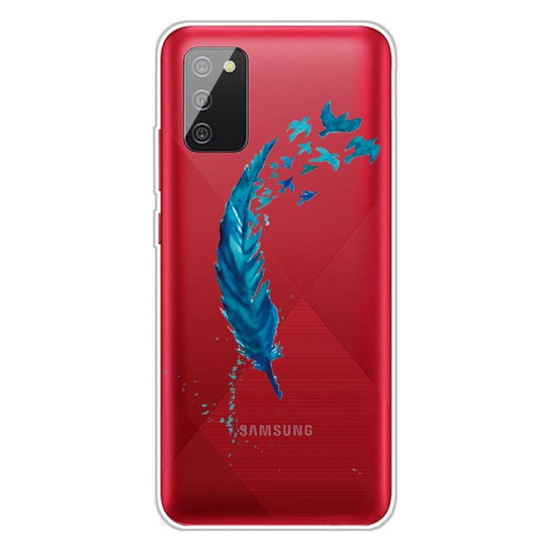 Cover Hoesje Samsung Galaxy A02s Telefoonhoesje Mooie Veer