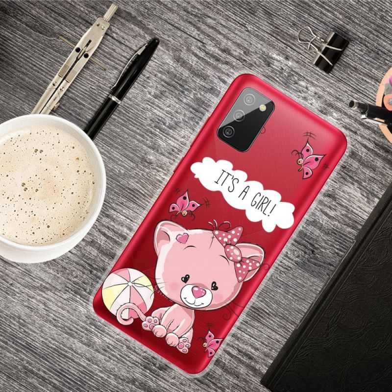 Hoesje Samsung Galaxy A02s Het Is Een Meisje