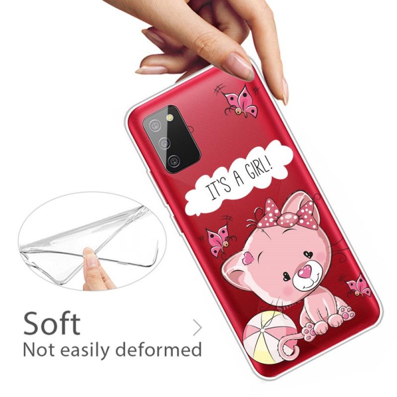 Hoesje Samsung Galaxy A02s Het Is Een Meisje
