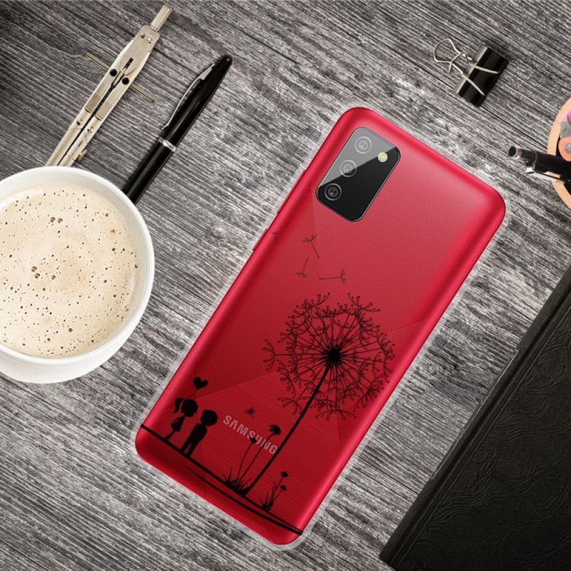 Hoesje Samsung Galaxy A02s Paardenbloemliefde