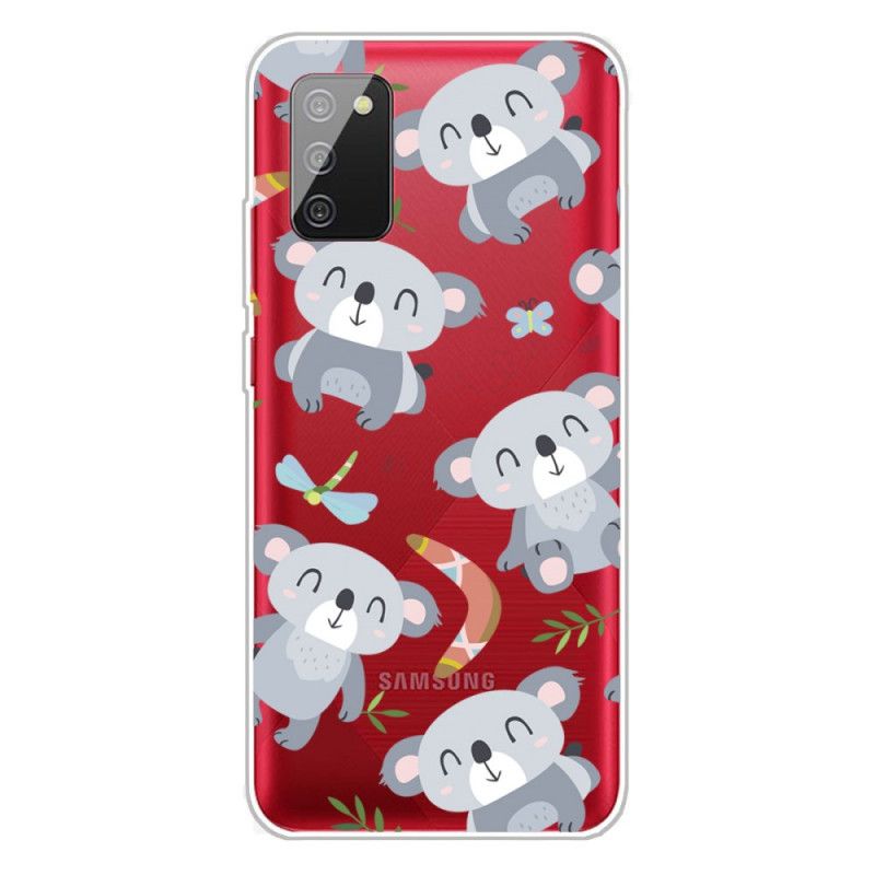 Hoesje Samsung Galaxy A02s Schattige Koala'S