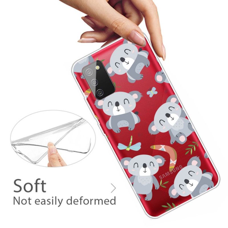 Hoesje Samsung Galaxy A02s Schattige Koala'S