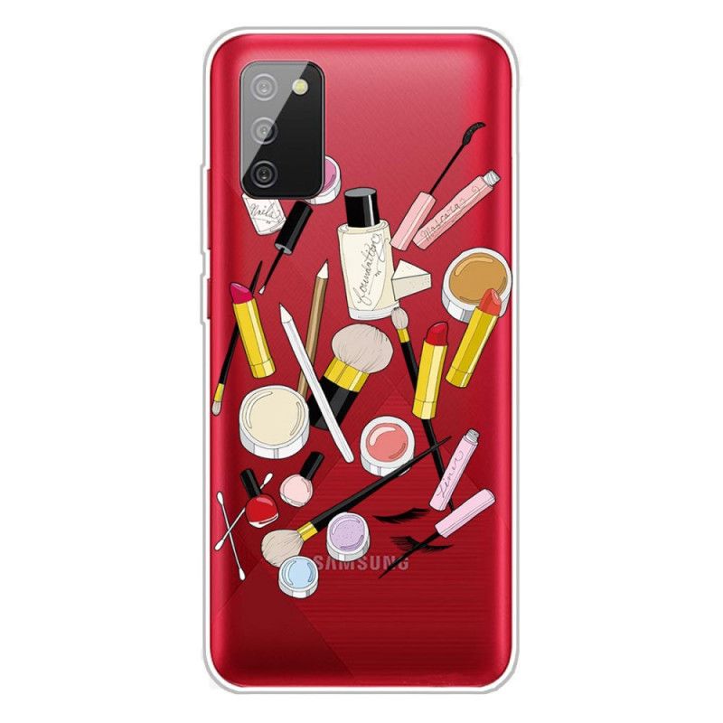 Hoesje Samsung Galaxy A02s Telefoonhoesje Topmake-Up