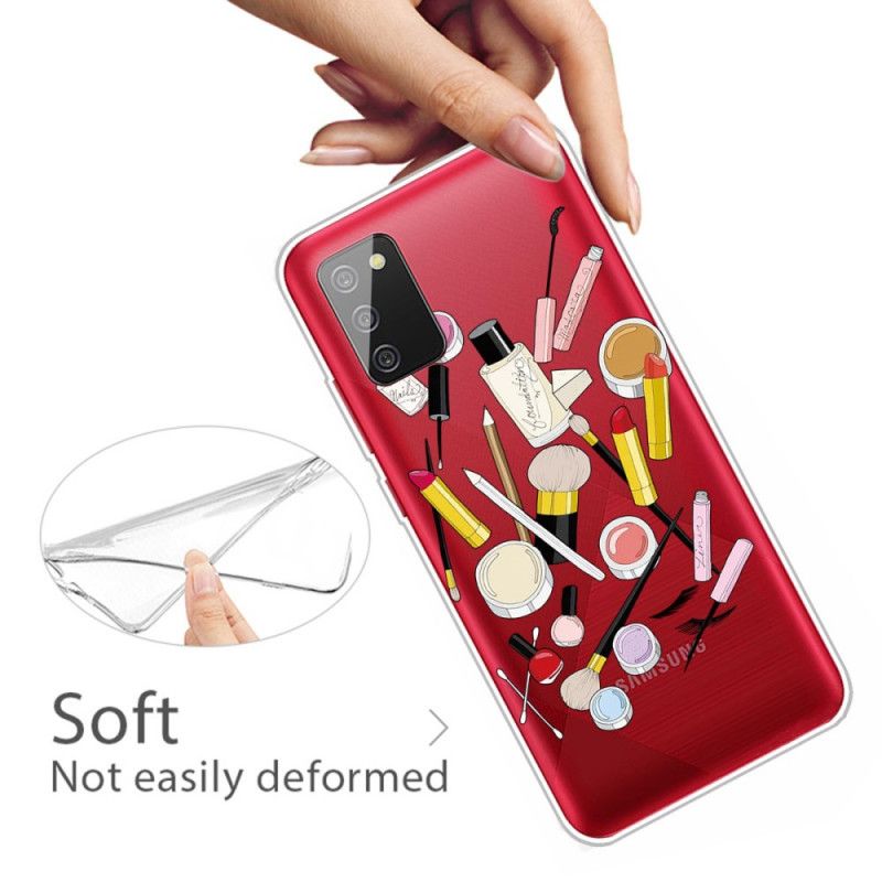 Hoesje Samsung Galaxy A02s Telefoonhoesje Topmake-Up