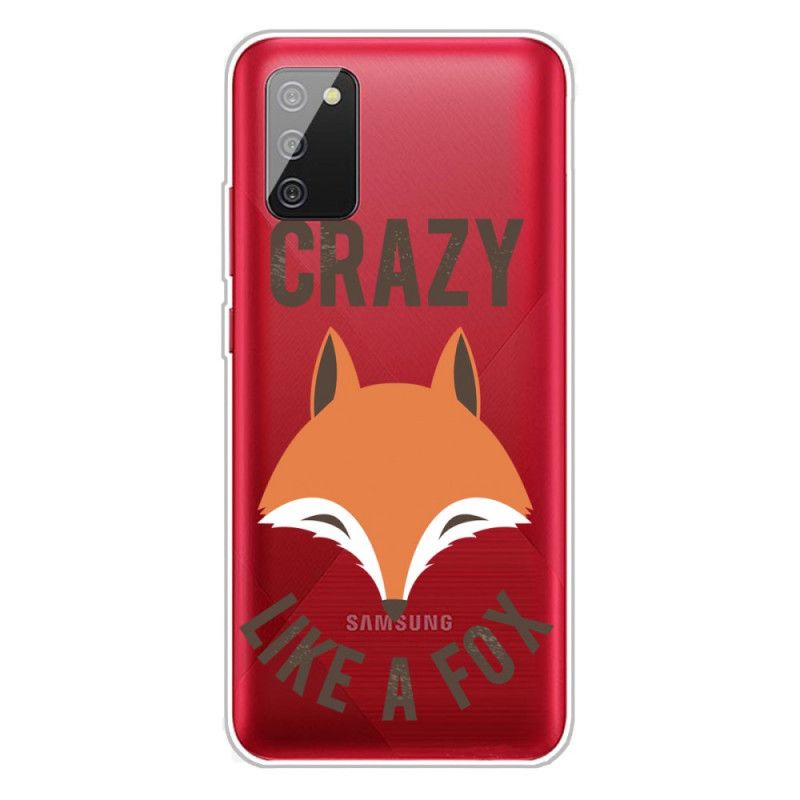 Hoesje Samsung Galaxy A02s Vos / Gek Als Een Vos
